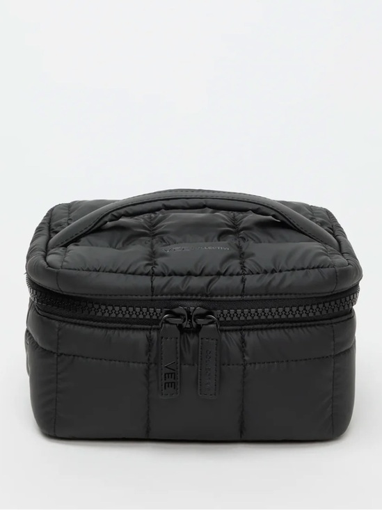 Vee Collective Handbags - NEW VEE COLLECTIVE PORTER VANITY COSMETICS CASE TRAVEL BAG BLACK